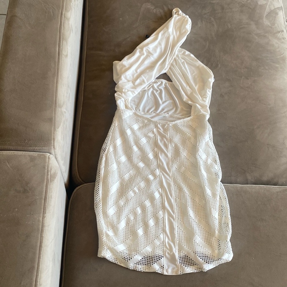 Mini Cut Out One Shoulder Dress